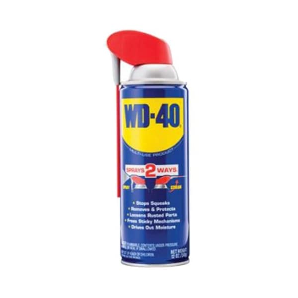 Wd-40 Multi Purpose Lubricant, Multi Purpose, Spray Can, Liquid WD 40 12 OZ SMART STRAW - main
